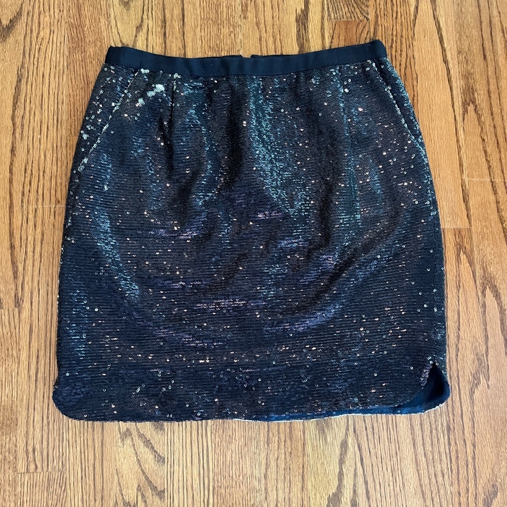 JCrew Sequin Skirt